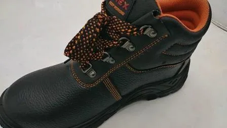 Sbp/S1/S3 travail des hommes' S protection embout en acier semelle intercalaire en cuir de l'industrie industrielle des chaussures de travail de sécurité